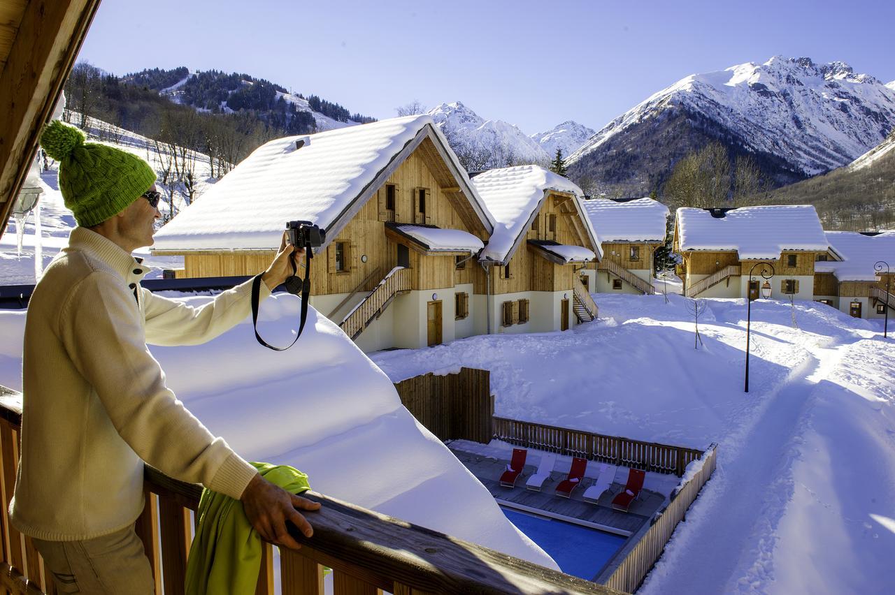 Goelia Les Chalets De Belledonne Saint-Colomban-des-Villards Ngoại thất bức ảnh